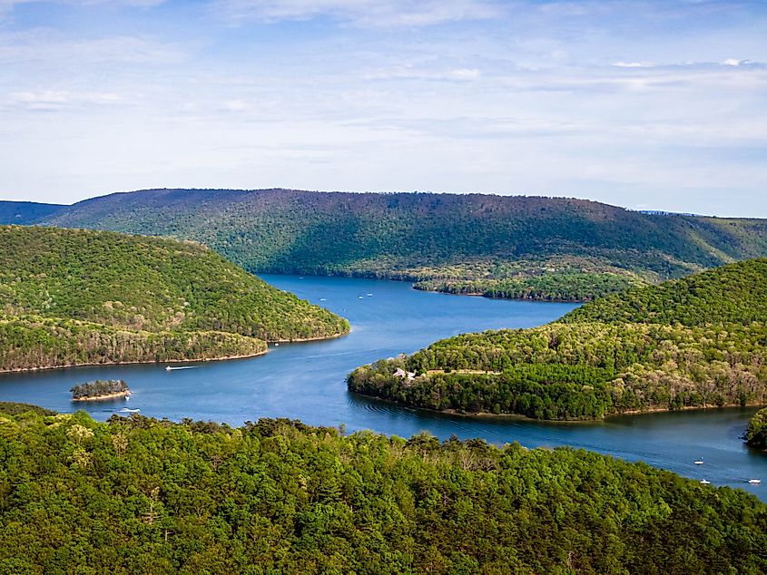 Raystown Lake in Pennsylvania