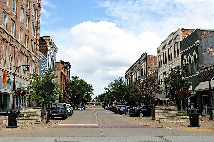 Second Avenue, Rock Island, Illinois.