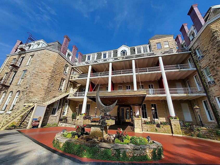 Crescent Hotel in Eureka Springs, Arkansas.