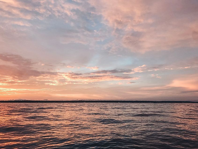 Sunset on Lake Texoma