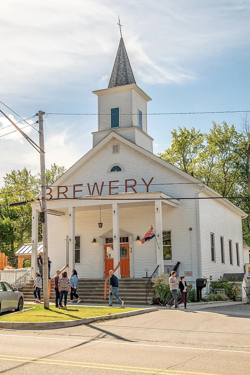 Beer Church Brewing Company in New Buffalo, Michigan