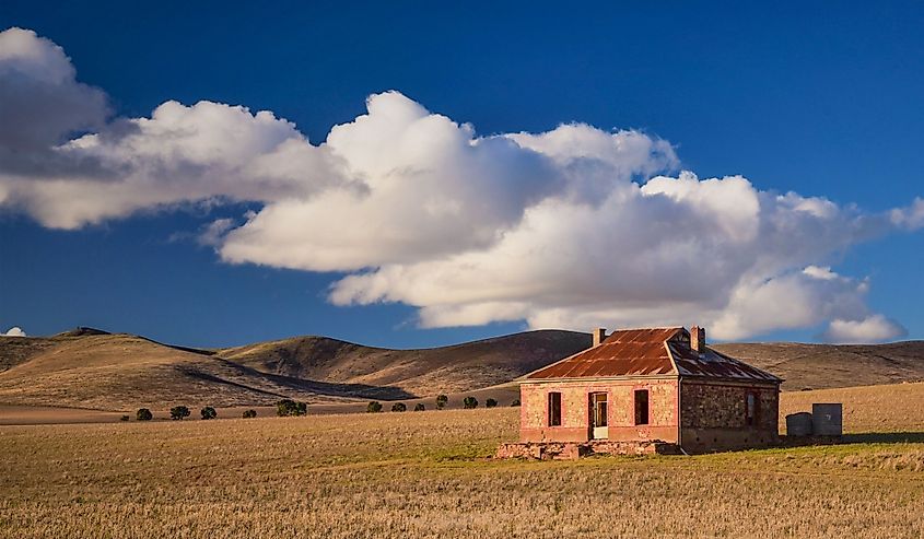 Old farm house in Burra, South Australia