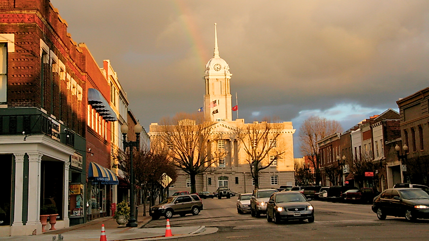 Columbia, Tennessee Square.