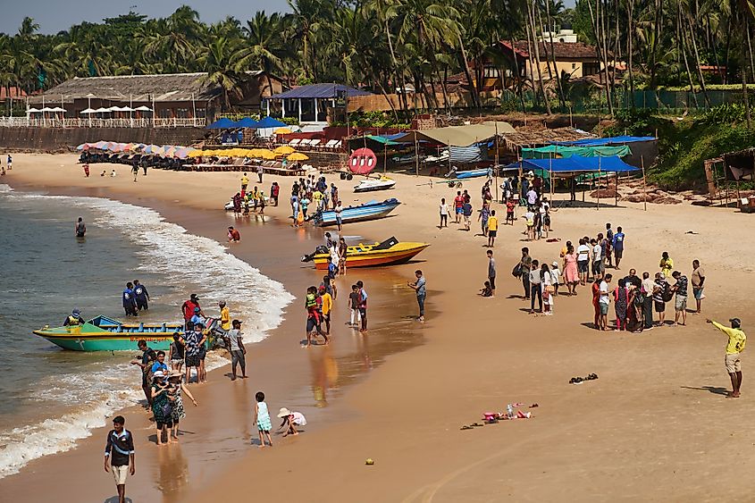 A beach near Panaji