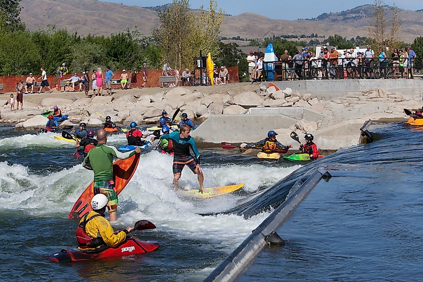 Boise's Whitewater Park