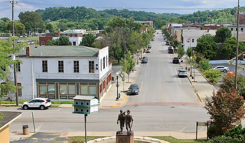 town of Hannibal, Missouri