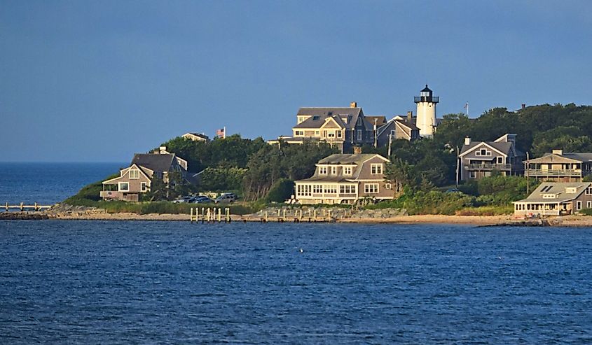 East Chop Light Oak Bluffs Martha's Vineyard Massachusetts