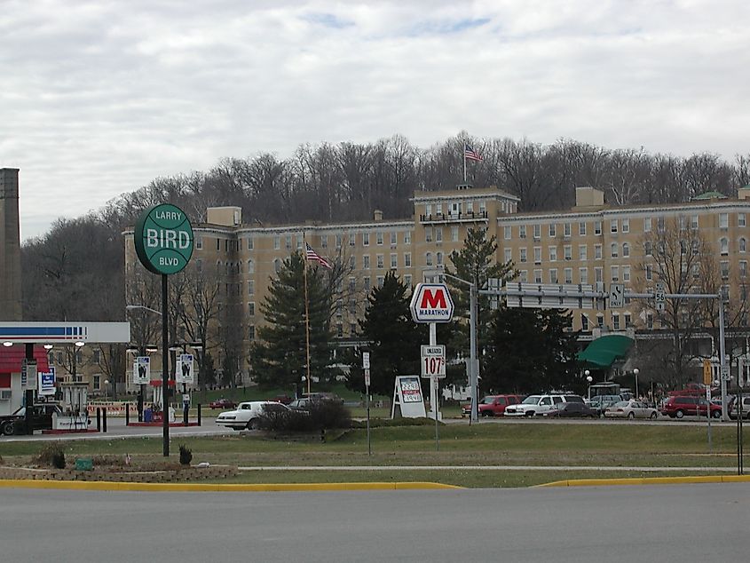 French Lick Resort and Larry Bird Boulevard,  