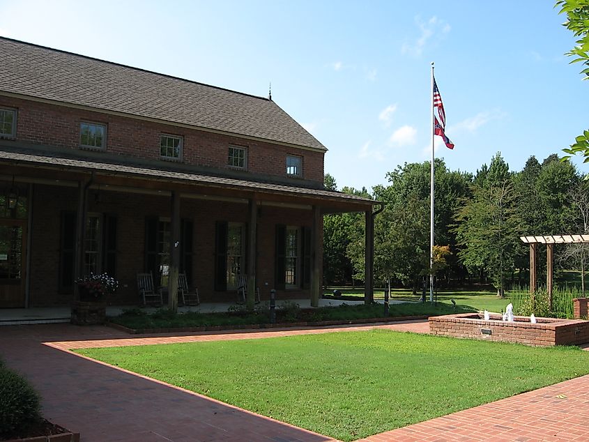 Natchez Trace Parkway, Clinton Visitor Center, Clinton, Mississippi.