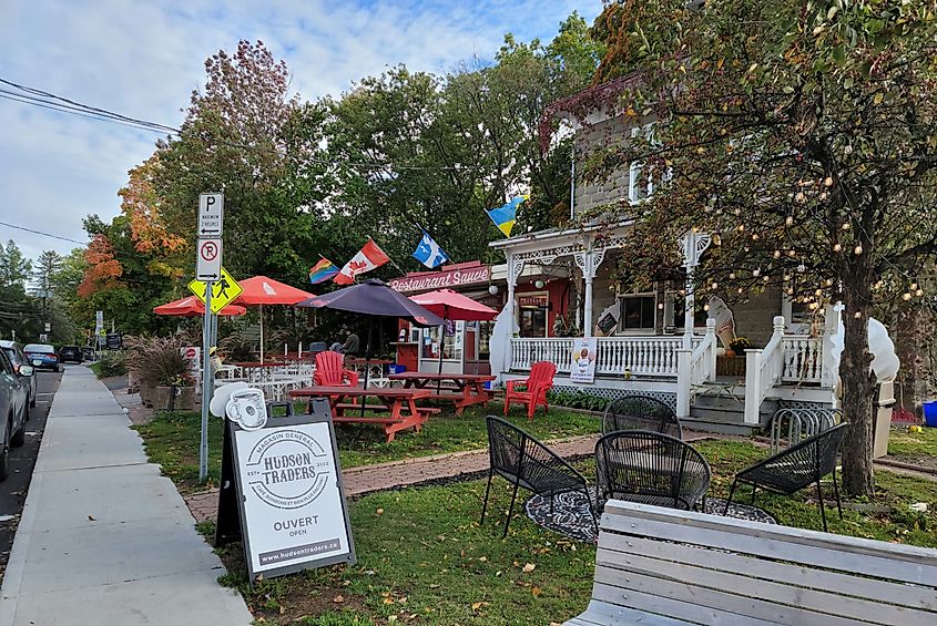 General store in Hudson, Quebec