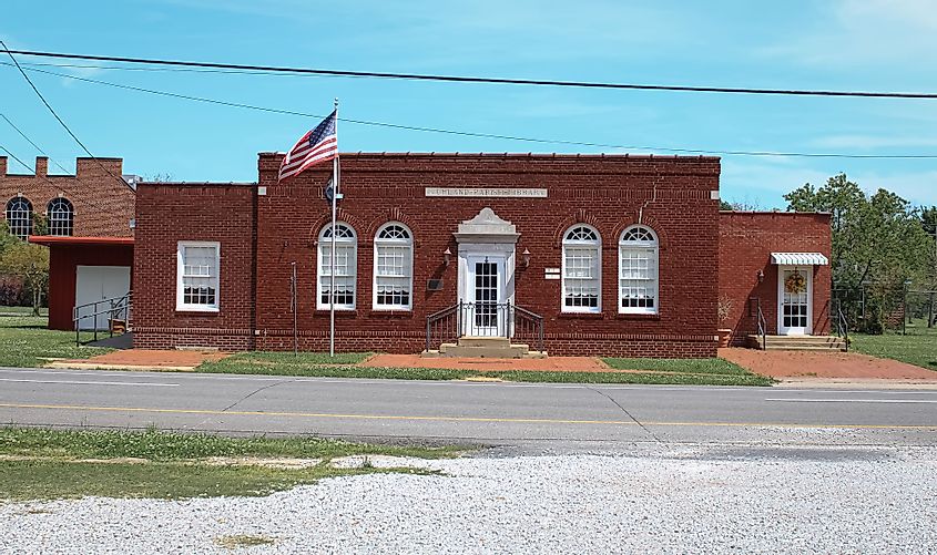 An old library in Minden, Louisiana