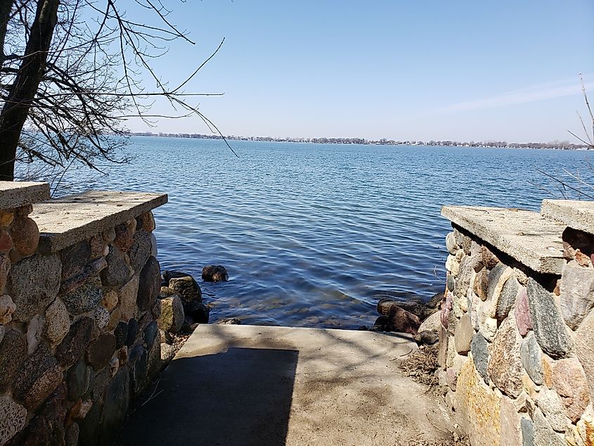 Lost Island Lake is just 20 minutes from Spencer, Iowa.