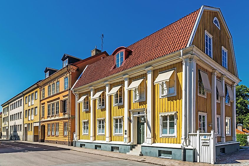 Homes in Kalmar, Sweden.