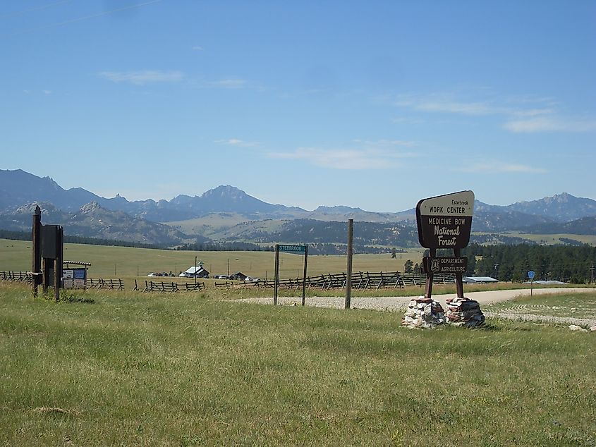 Medicine Bow National Forrest (Work center) in Esterbrook, Wyoming