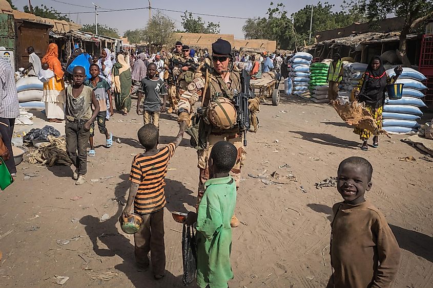 french soldiers in Mali