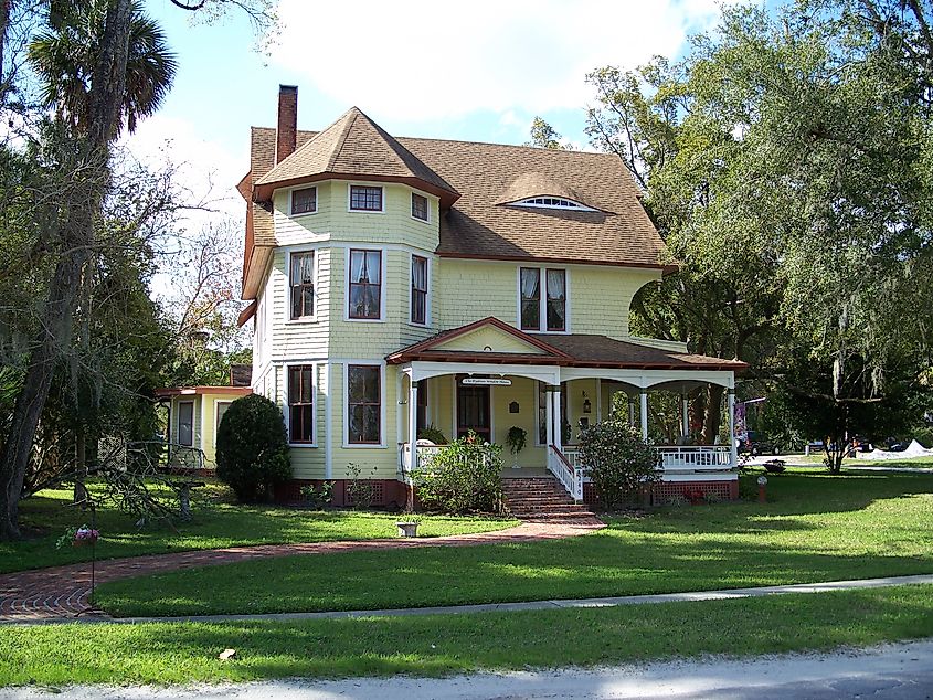 House in Lake Helen Historic District, in Lake Helen, Florida