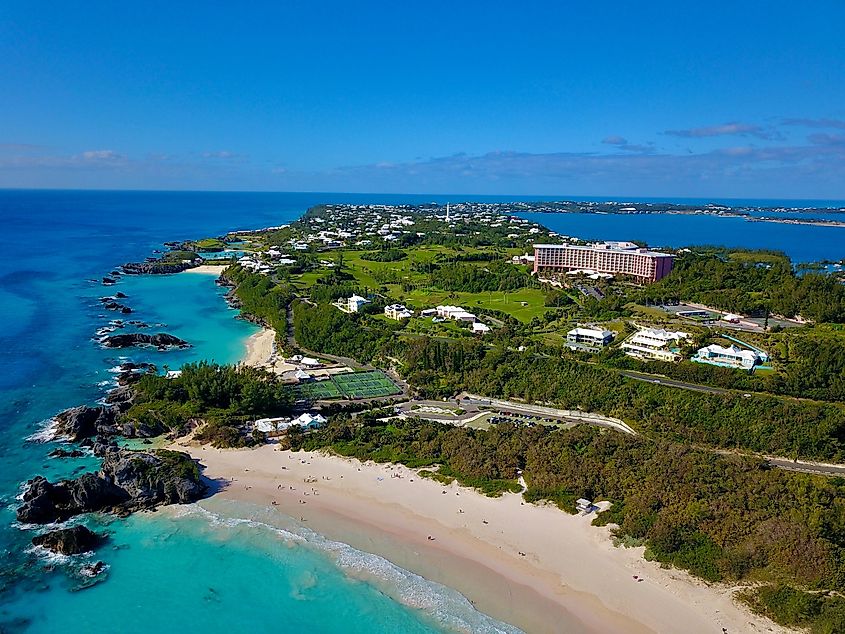 A View of Southampton on Bermuda Island