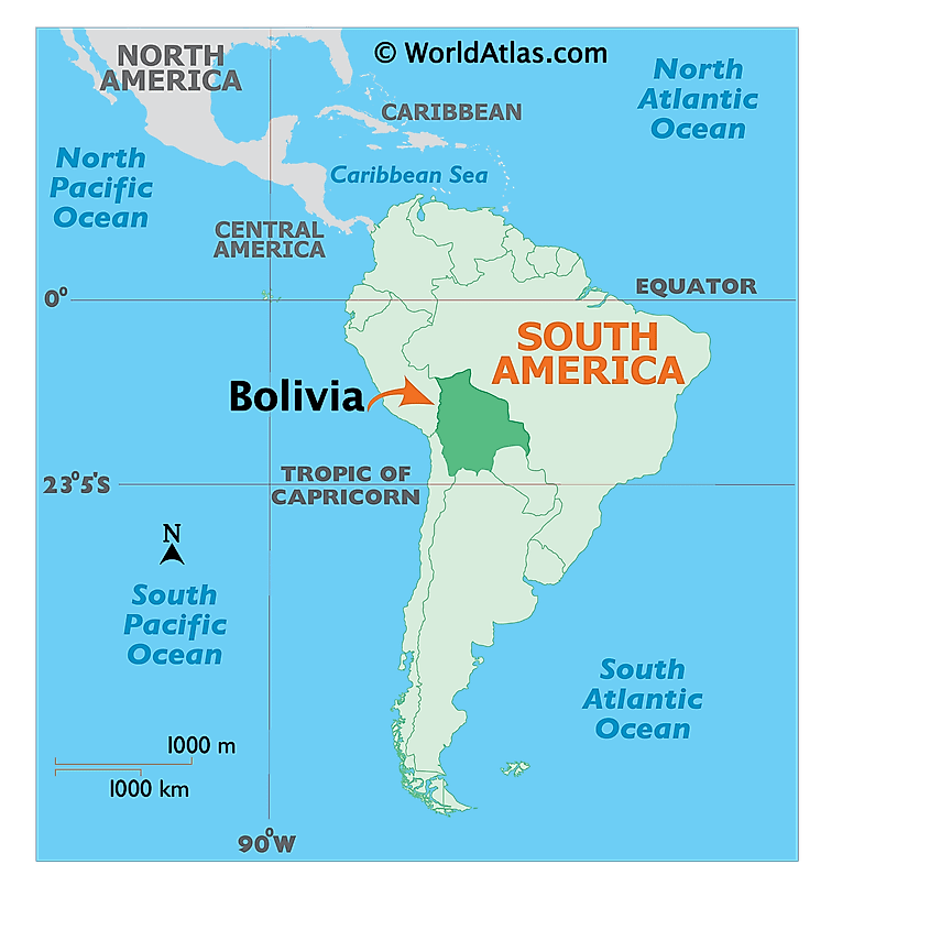 Bordering Countries Of Bolivia Bolivia Maps & Facts - World Atlas