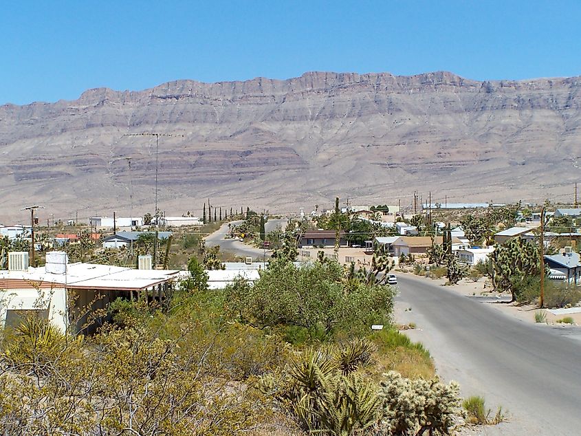 Main Street in Meadview, Arizona