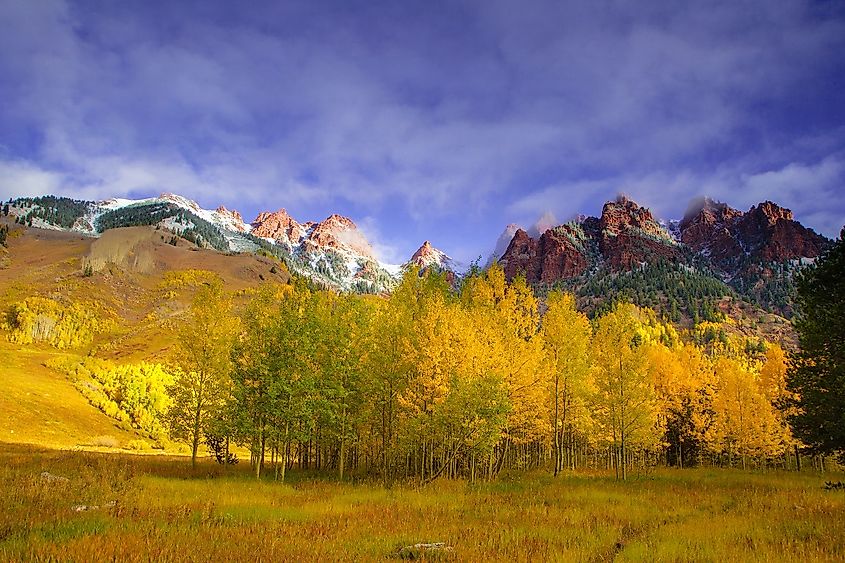 Maroon Bells Trail, White River National Forest, Colorado