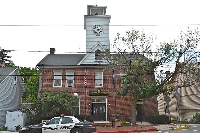 Mercersburg Borough Hall in Pennsylvania