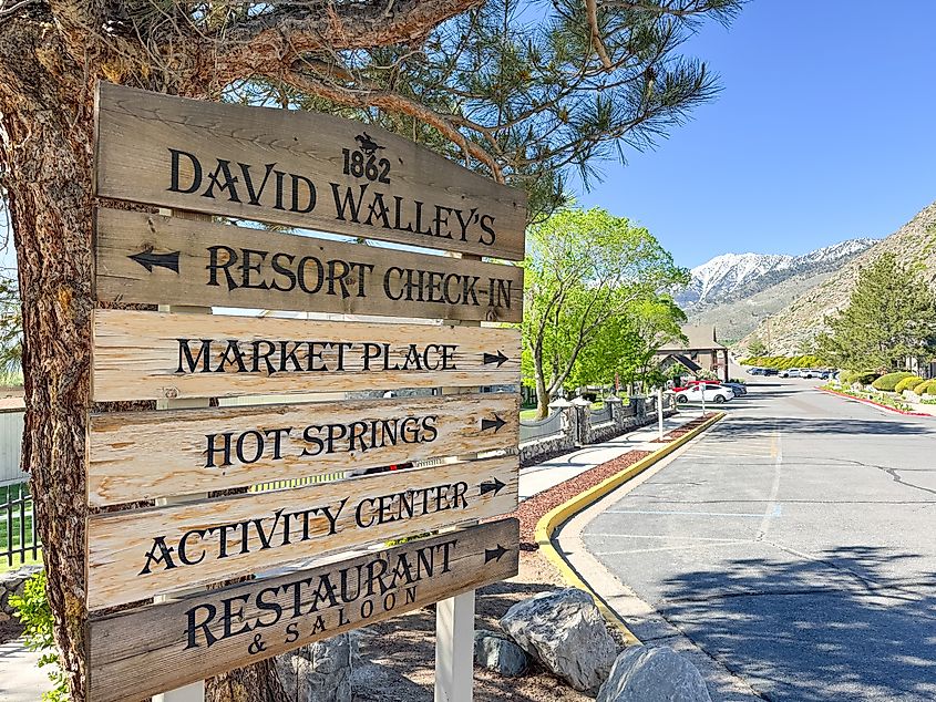 David Walley’s Resort in Genoa, Nevada.