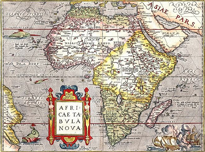 Africa Tabula Nova Map