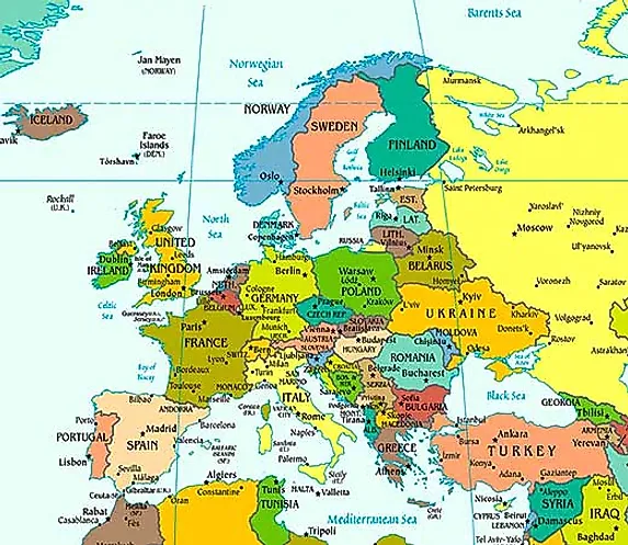Western European Countries - WorldAtlas