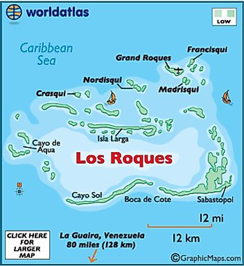 Los Roques Map and Information Page