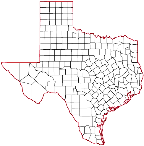 Texas County Map