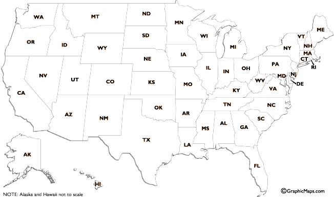 Two Letter State And Territory Abbreviations Tax Software Web - www ...