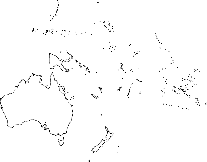Countries Of Oceania In Alphabetical Order Quiz By geomaps 