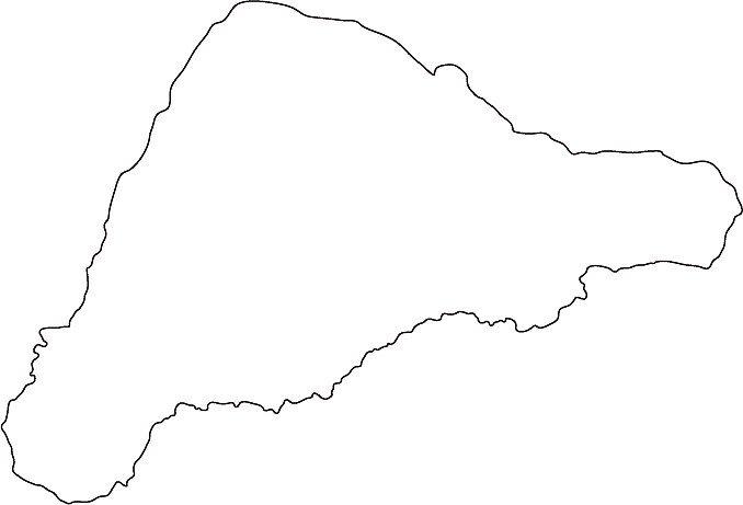 easter island outline map