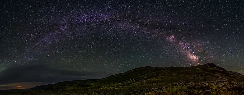 Milky Way over Hart Mountain. 