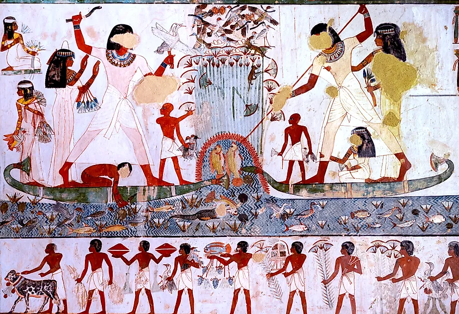 Boating on the Nile