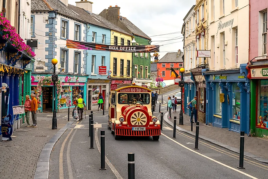 The historic city center of Kilkenny, Ireland. Image credit: makasana photo / Shutterstock.com