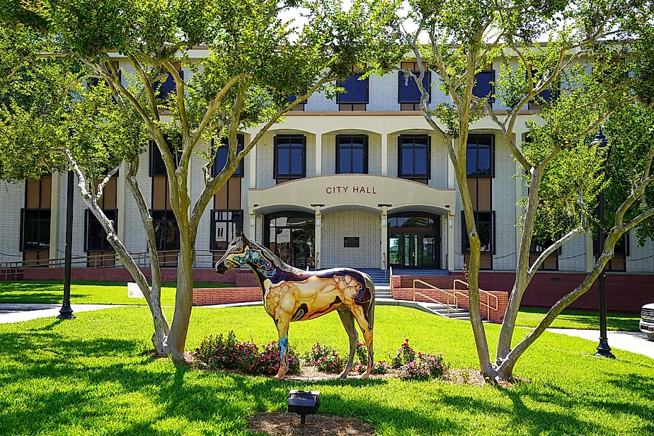 Ocala City Hall. Image by JennLShoots via Shutterstock. 