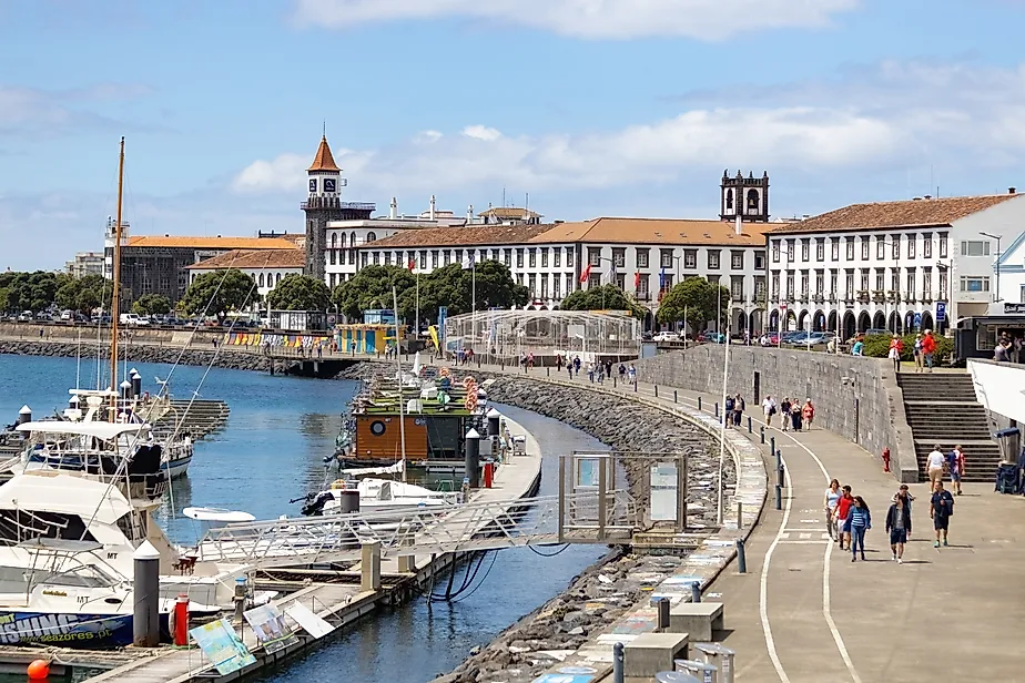 Ponta Delgada, Azores, Portugal (Editorial credit: Sun_Shine / Shutterstock.com)