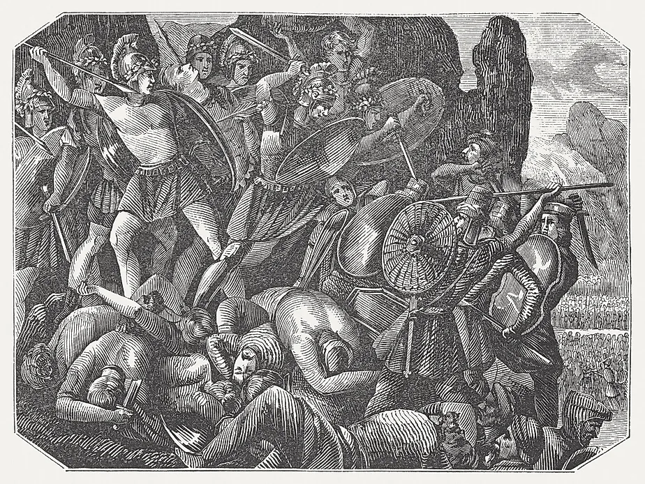 Thermopylae saw Greeks, including Spartans, fiercely resist Xerxes' Persian invasion.