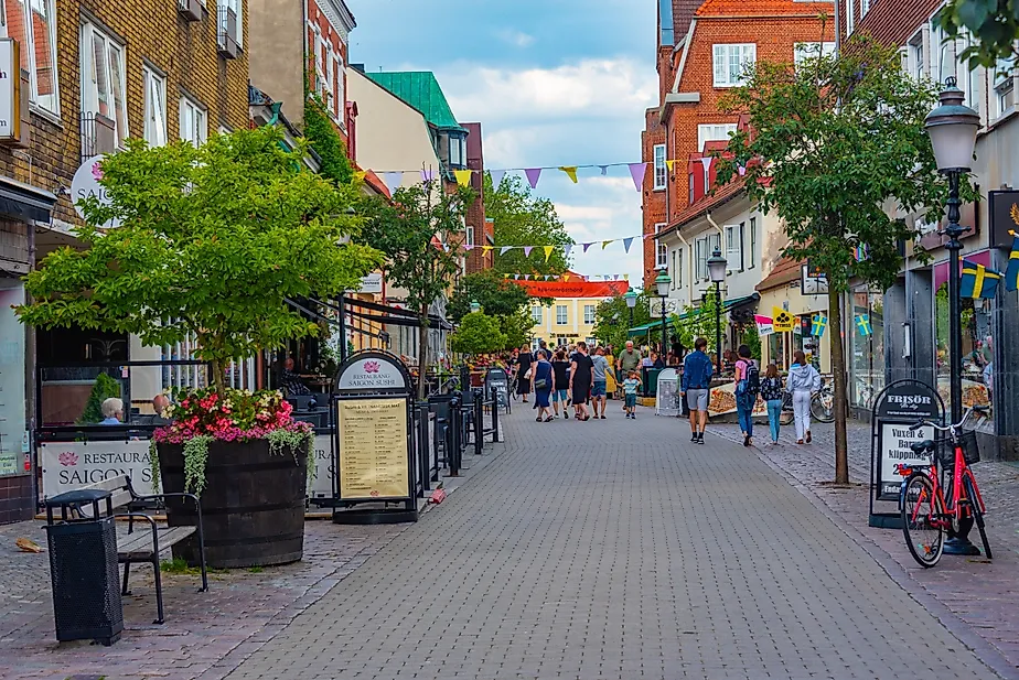 Ystad, Sweden. Editorial credit: trabantos / Shutterstock