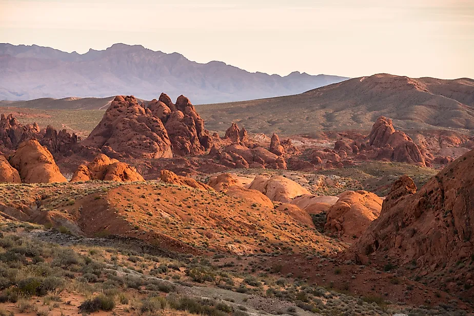 Nevada is the driest US state. 