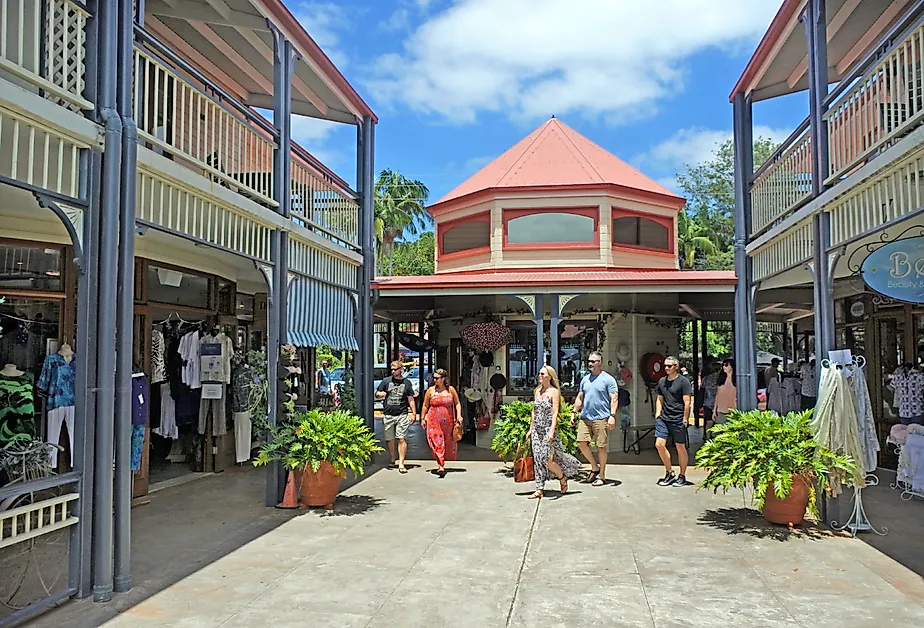 Montville town shopping center, Queensland. Image credit ChameleonsEye via Shutterstock