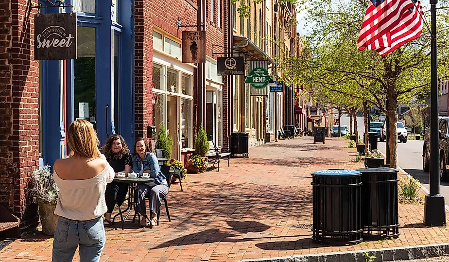 Jonesborough, Tennessee. Editorial credit: Nolichuckyjake / Shutterstock.com
