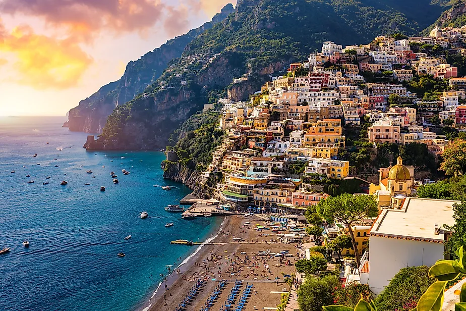 The gorgeous town of Positano, Italy.