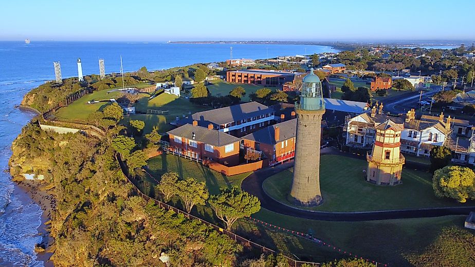 Fort Queenscliff Lighthouse in Queenscliff, Victoria, Australia. Image credit: Dans Destinations / Shutterstock