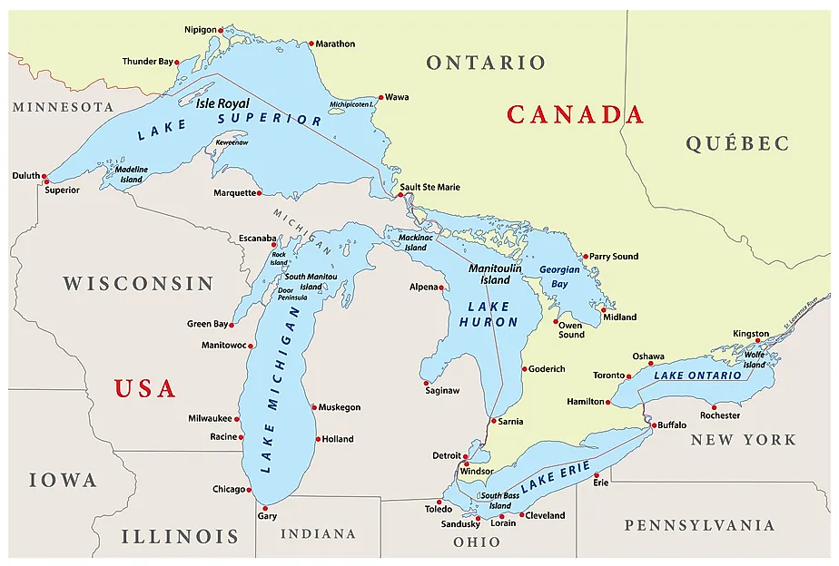 Great Lakes Islands