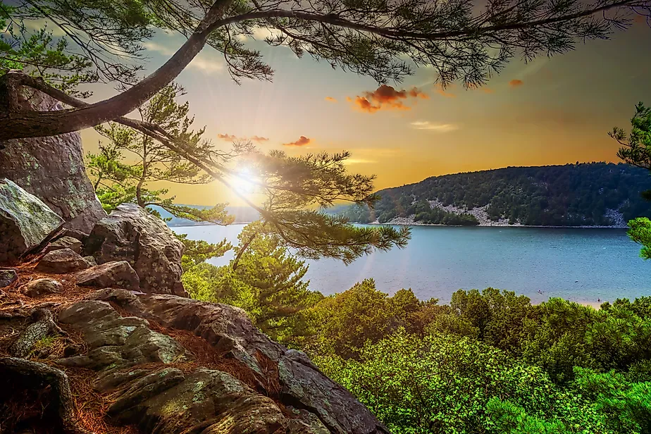 Scenic views found while exploring Devil's Lake State Park in Baraboo, Wisconsin. 