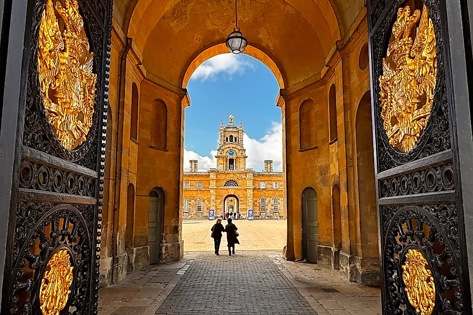 Blenheim Palace England. Image credit Bryan Dearsley
