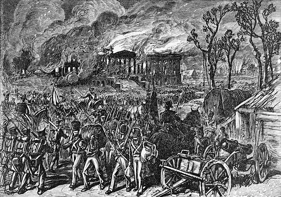 The Burning of Washington, August 1814