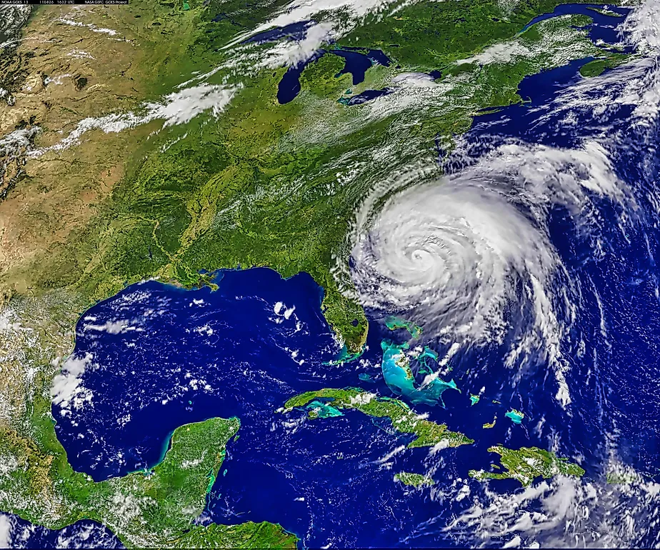 Hurricane Irene Nears Landfall. Irene, the first hurricane of the 2011 Atlantic season